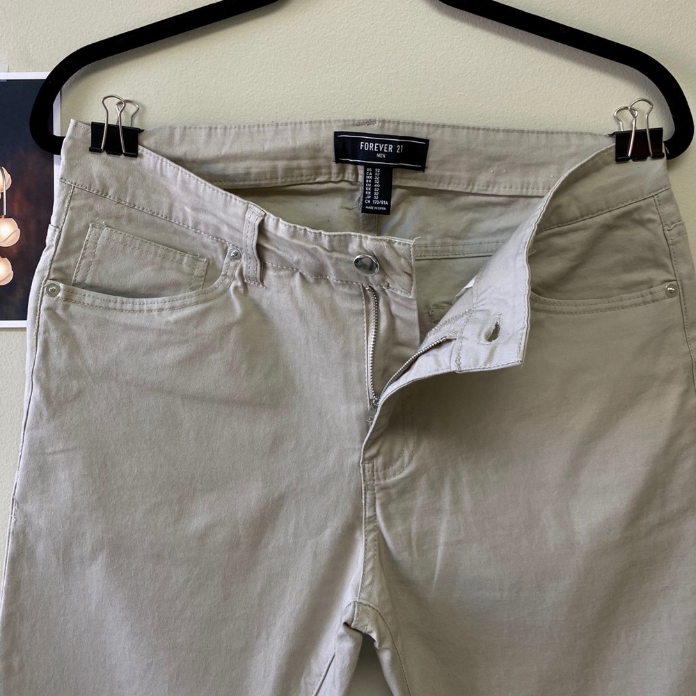 Forever 21 Mens Clean Wash Skinny Pants NWOT - Picture 7 of 7